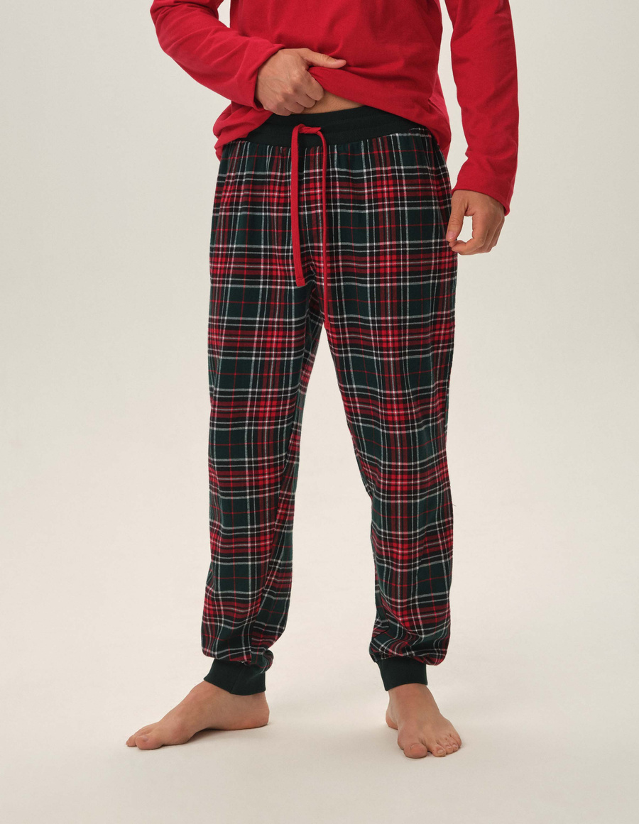 Męska piżama Honest 41914 czerwona