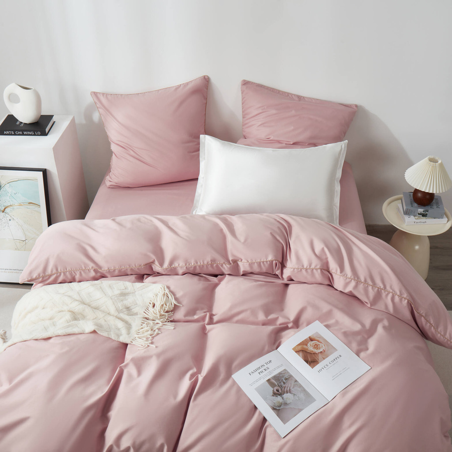 POŚCIEL SATYNA QUEEN PREMIUM PUDER