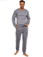 Piżama Męska Długi Rękaw 117