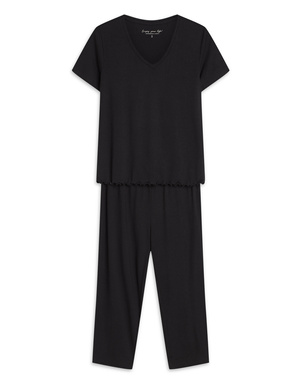 Damska piżama Henderson 43023 czarna