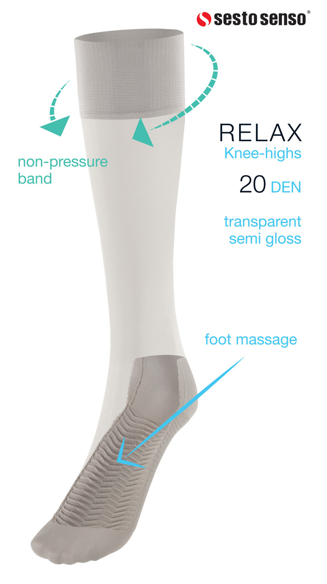 Podkolanówki Damskie Relax