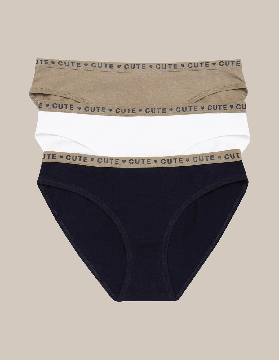 Figi damskie 36508 Mi-Mi 3-pak