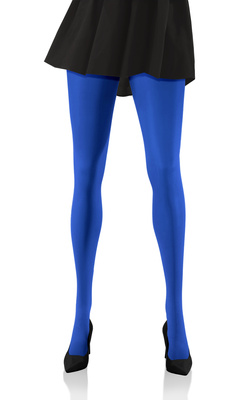 2x Kolorowe rajstopy kryjące z microfibry Hiver 40DEN