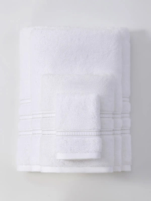 Ręcznik Harmony Biały/Srebrny