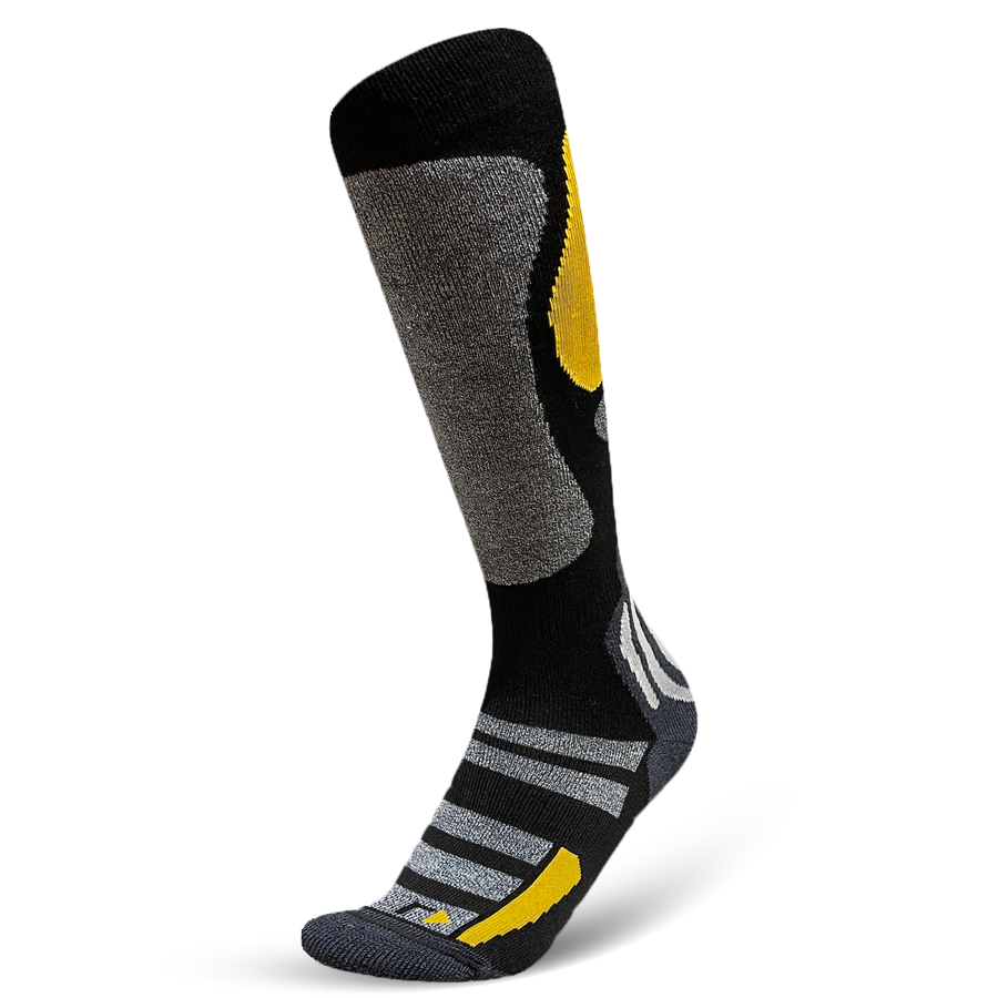 Kolorowe termoaktywne skarpety narciarskie wełniane Sesto Senso – zawsze suche stopy