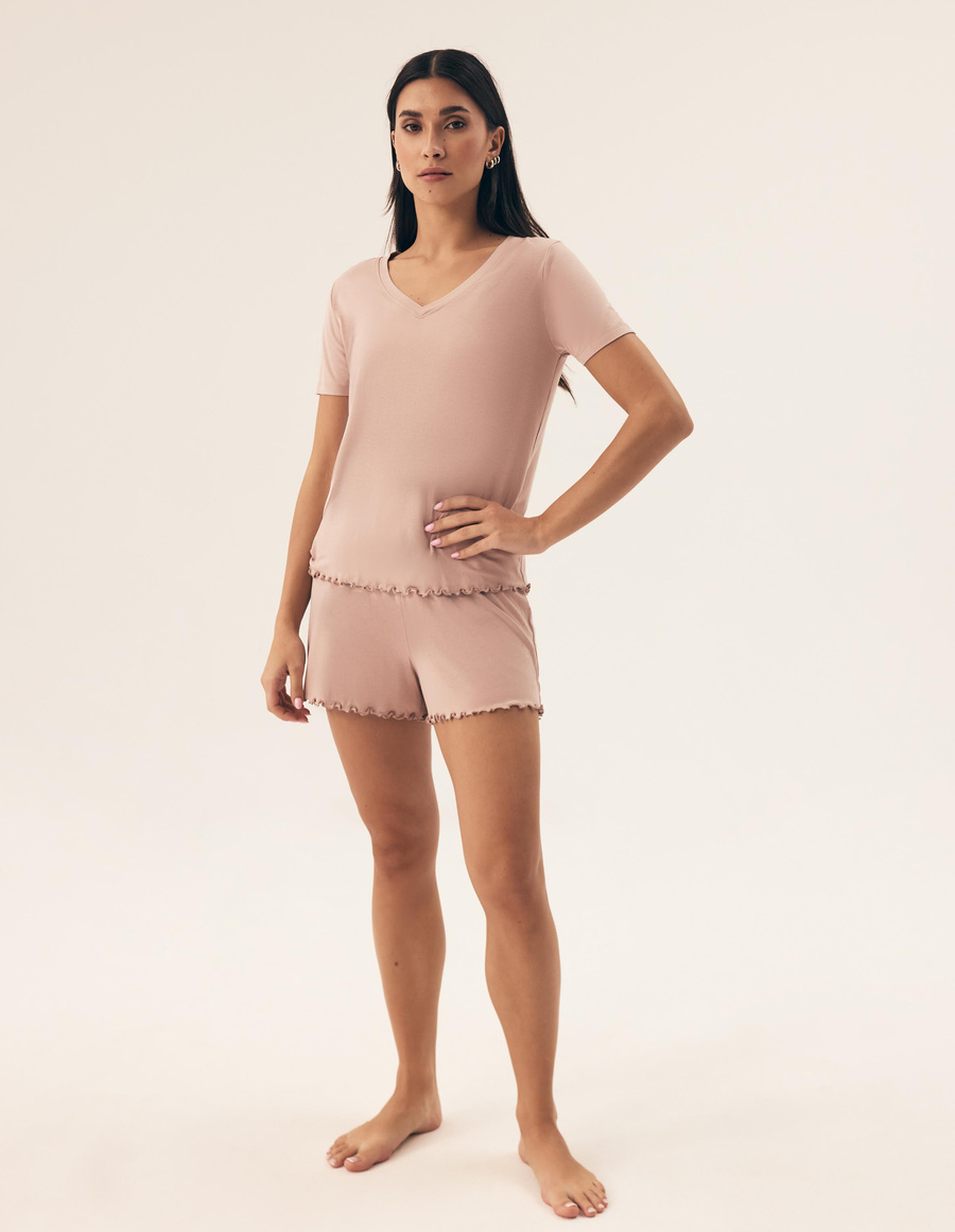 Damska piżama Noves 42679 light grey