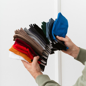 Skarpety męskie garniturowe gładkie Art. 056