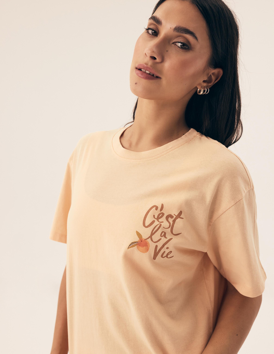 Damska piżama Henderson 42684 peach