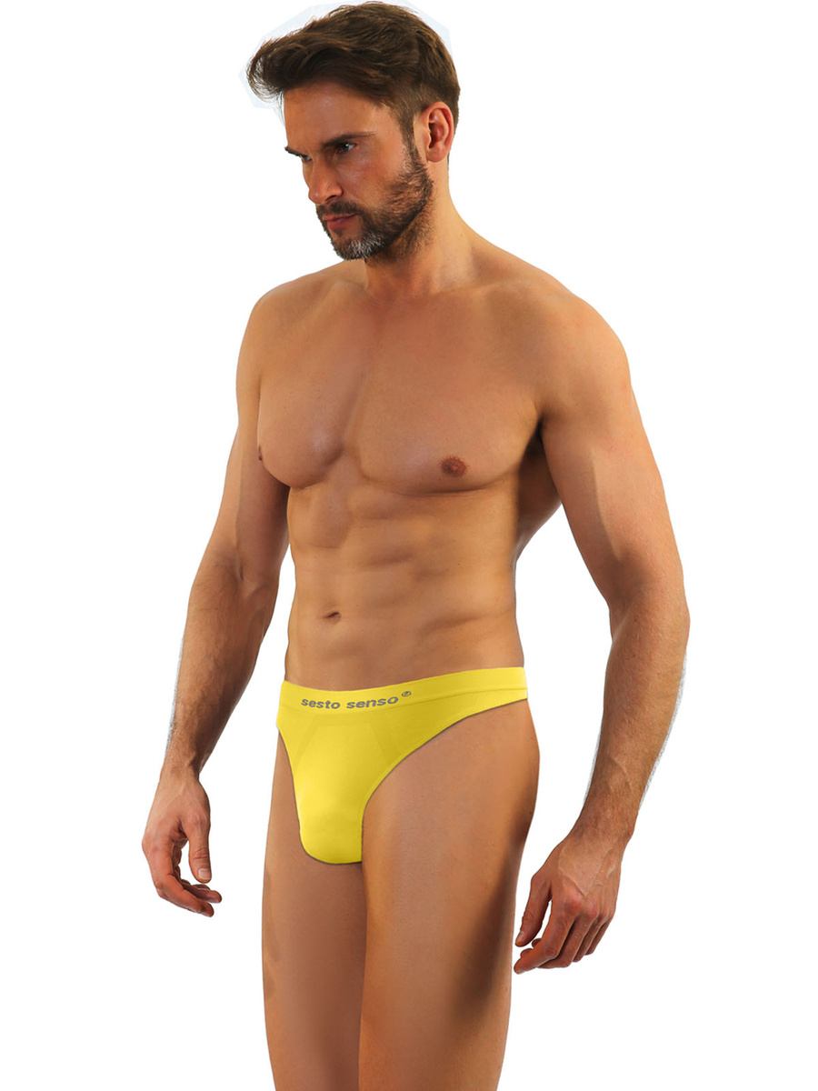 Stringi Męskie bezszwowe sportowe CL13