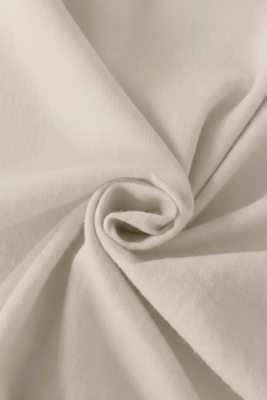 Prześcieradło Flanelowe Taupe Bez Gumki