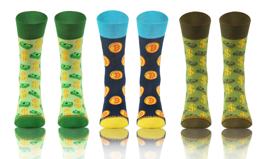 3X Kolorowe Skarpety NIE DO PARY