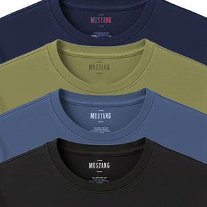 Koszulka Męska T-Shirt Mustang 4222 Czarna