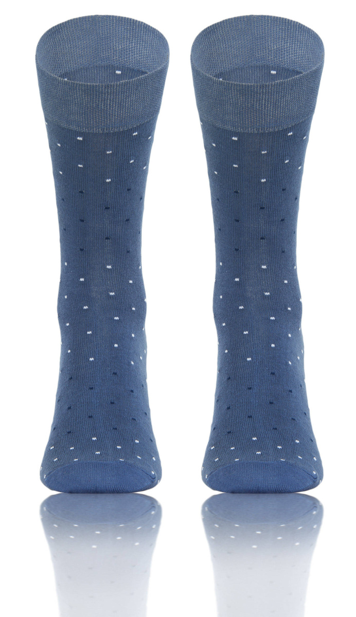 Eleganckie skarpety męskie garniturowe 90% bawełna Sesto Senso – komfort i styl na co dzień.