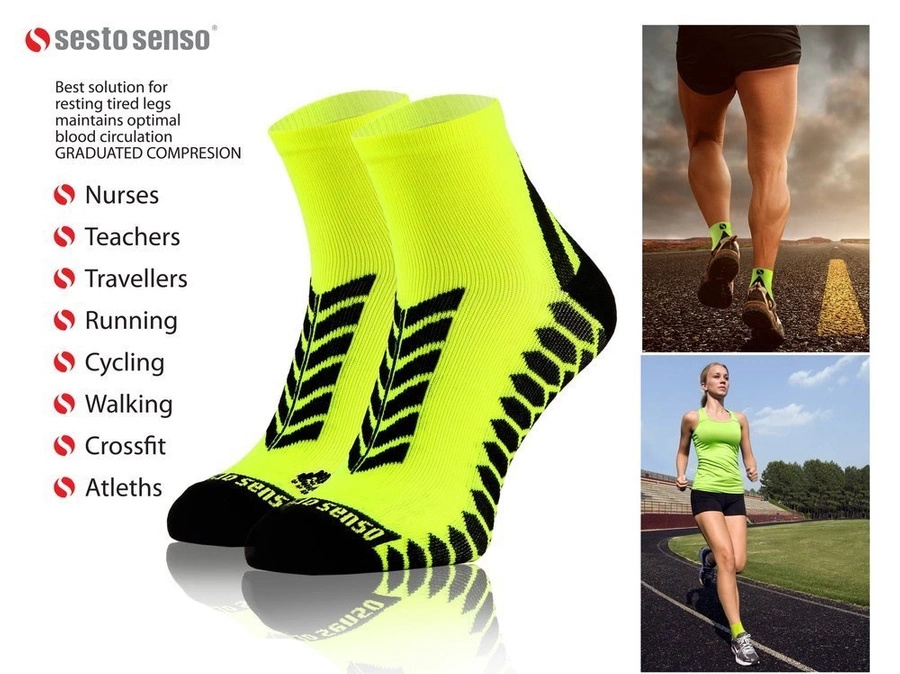 Kompresyjne Skarpety Sportowe Unisex 2-pack