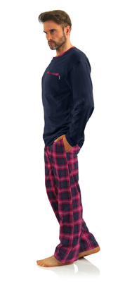 Piżama Męska Długi Rękaw