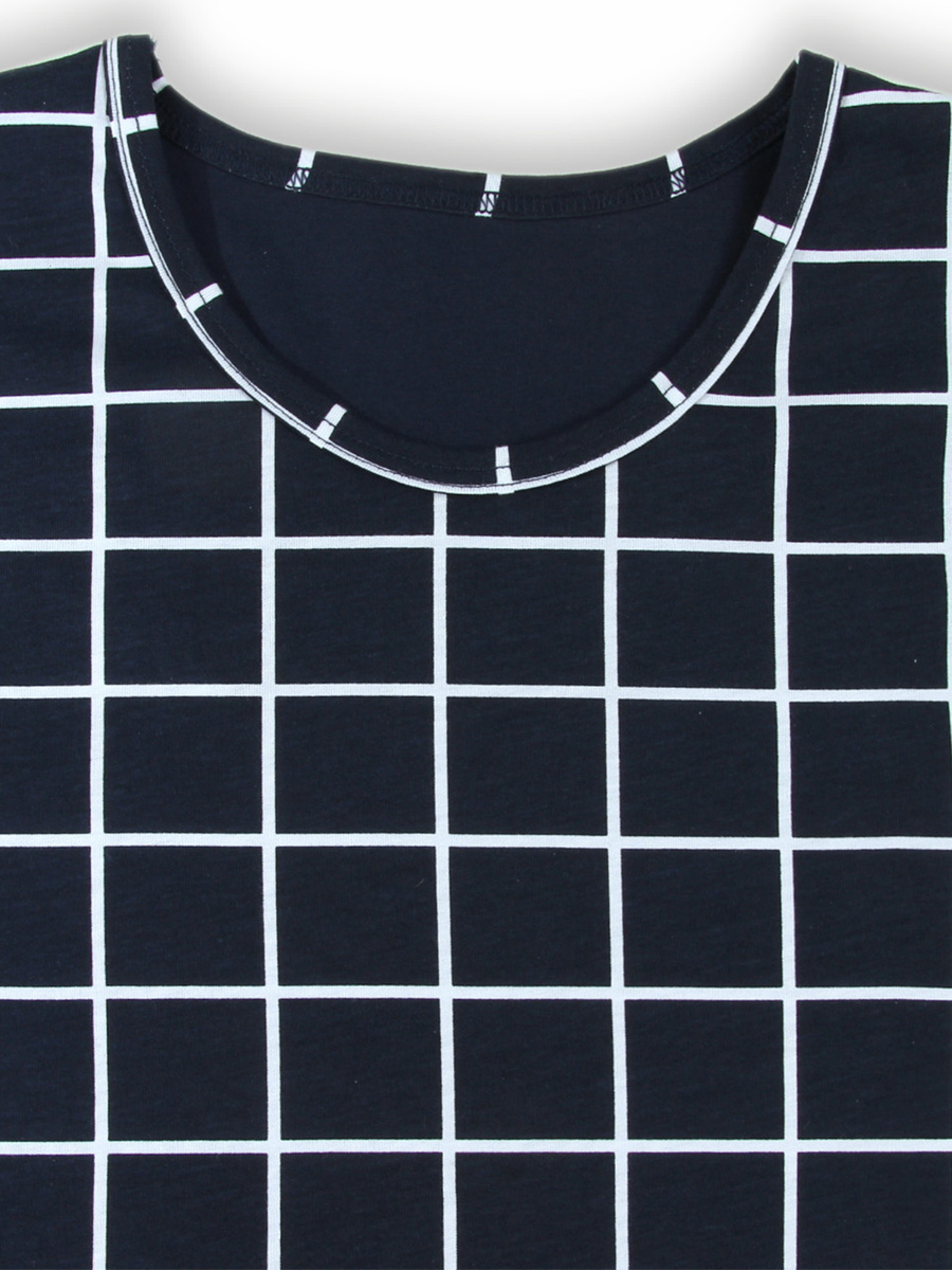 Piżama Męska Krótki Rękaw Krótkie Spodenki