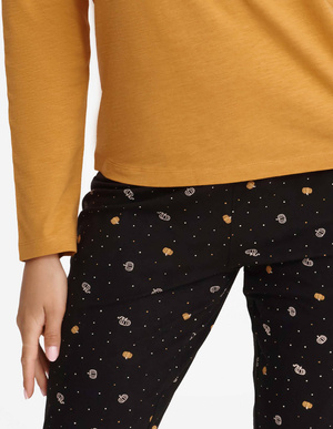 Piżama damska Henderson wielokolorowa bawełniana