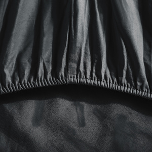 PRZEŚCIERADŁO SATYNA CZARNE