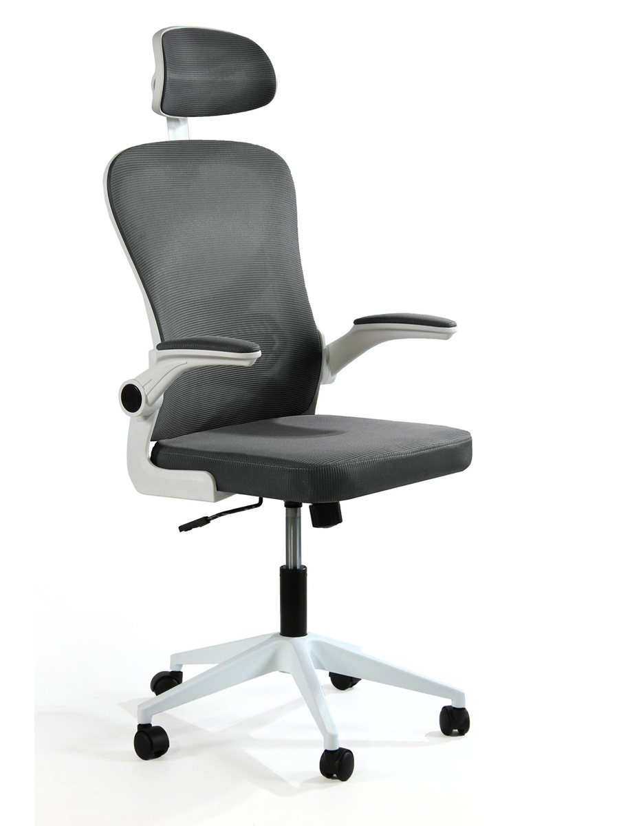 Fotel biurowy V1 ciemny szary