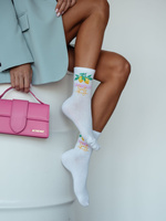 Skarpetki damskie LIMONCELLO 0200.152, Kolor Biały, Rozmiar 37-41