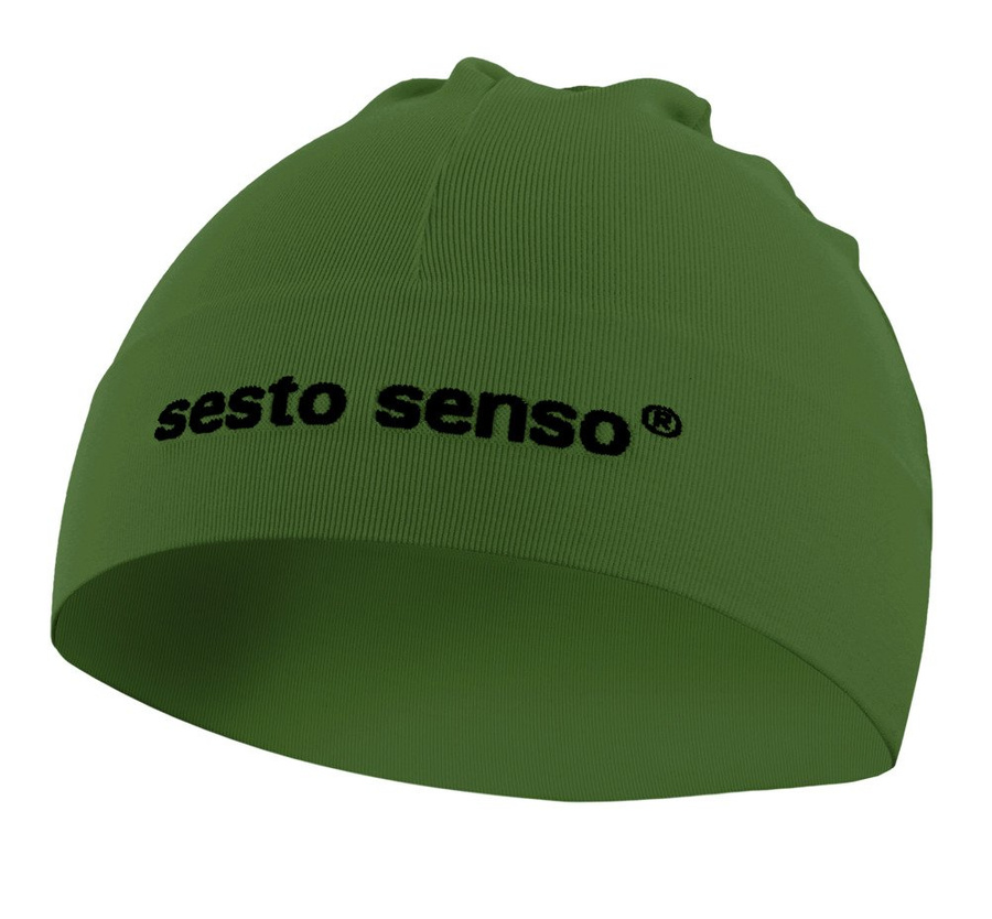 Khaki termoaktywna czapka uniwersalna Sesto Senso – ochrona zimowa