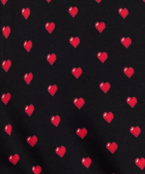 Czarne bokserki  w serca męskie 2-pack Giftbox Atlantic – wygoda i charakter