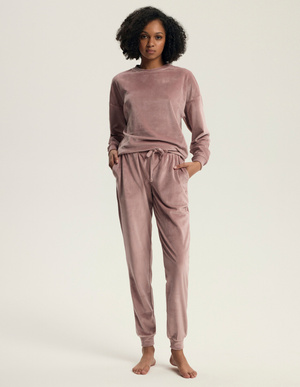 Komplet damski Delanie 43722 dark red