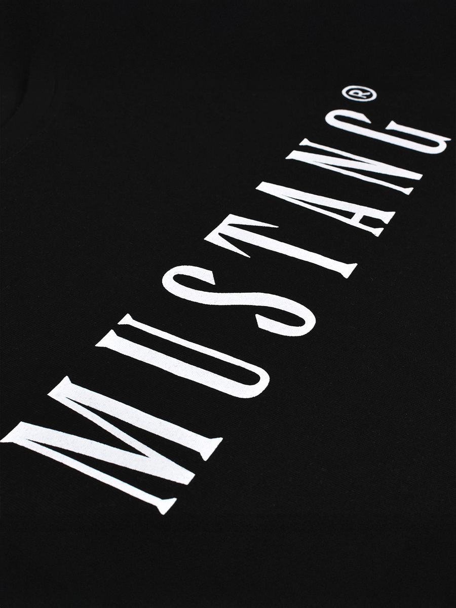 Koszulka Męska T-Shirt Mustang 4222 Czarna