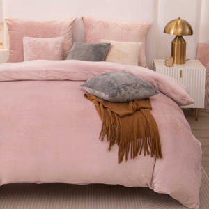 Pudrowa miękka pościel 210g/m2 Cozy Spod Igły i Nitki – komfortowy sen