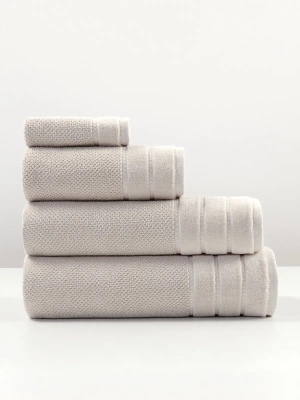 Ręcznik Loren Kaszmirowy Z Ozdobną Bordurą