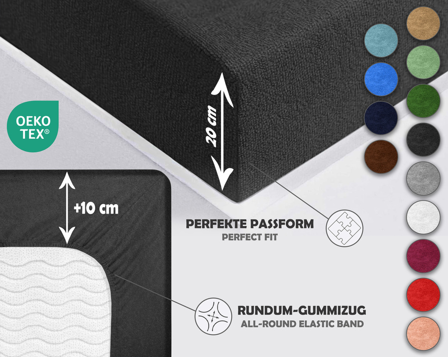 Prześcieradło Frotte z gumką