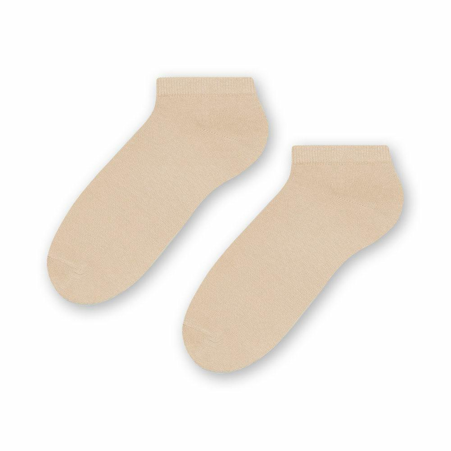 Stopki Damskie Bawełniane Gładkie