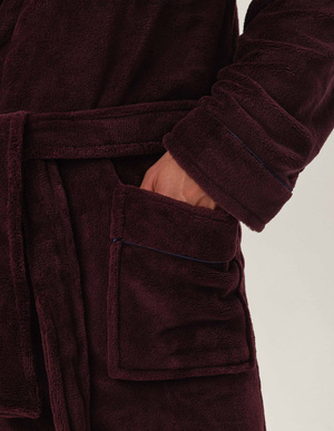 Szlafrok męski 41935 mahogany