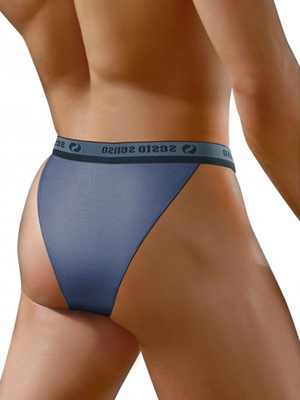 Niebieskie sportowe slipy męskie 95% bawełna Puma Tanga Sesto Senso – komfort i styl.