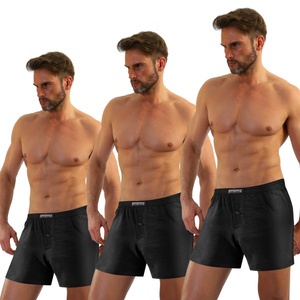 3x Bokserki Męskie Klasyczne Luźne Panther