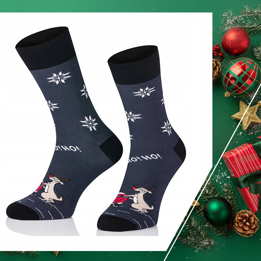 Kolorowe skarpety świąteczne ART. 1887 Intenso