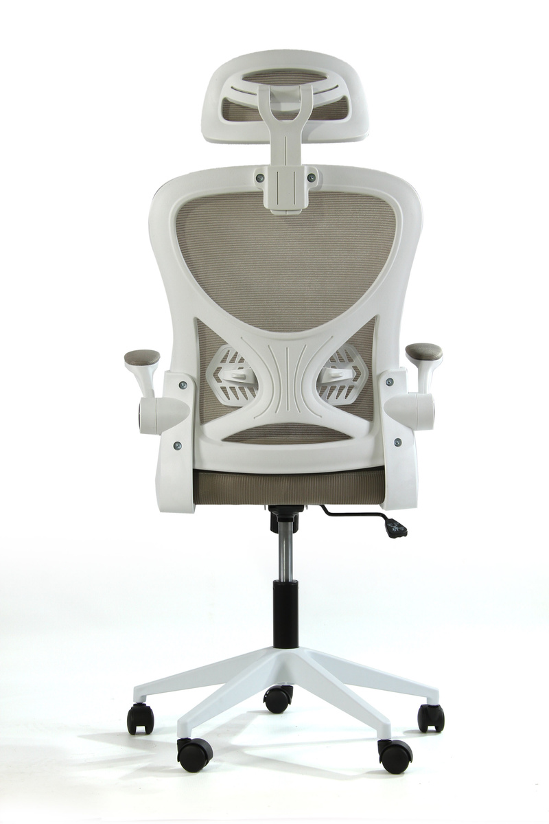 Fotel biurowy V1 jasny szary