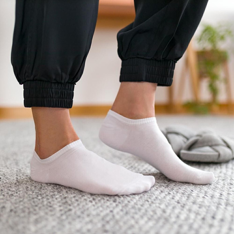 4X Stopki bawełniane cienkie gładkie art.002 Steven