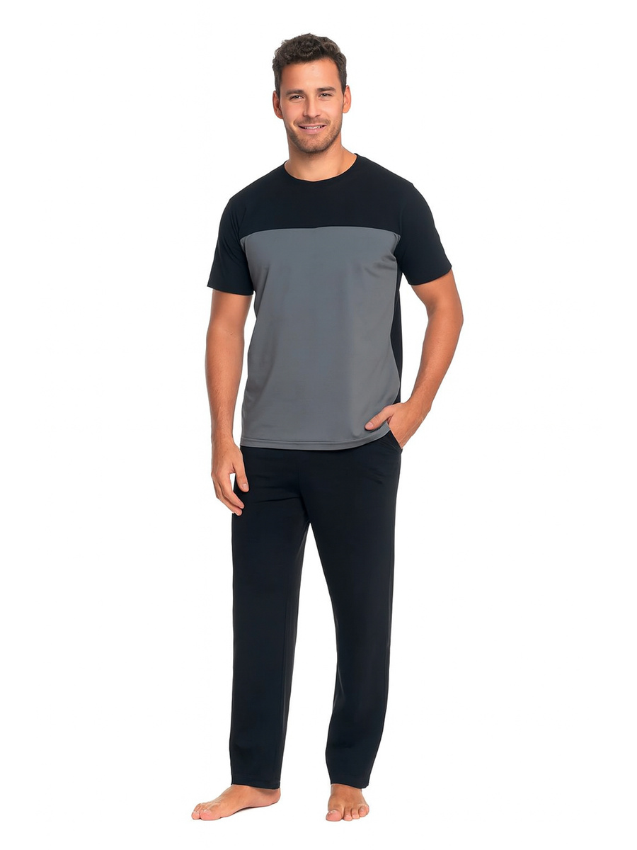 Piżama męska z krótkim rękawem