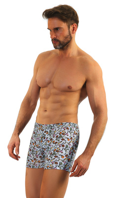 Kolorowe zabawne bokserki męskie 3-pak 95% bawełna Funny 09 Sesto Senso – komfort i styl