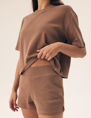 Komplet damski Nilsa 42780 coffee