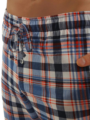 Piżama Męska Długi Rękaw 100% Bawełna