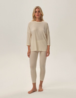 Komplet damski 42706 ecru