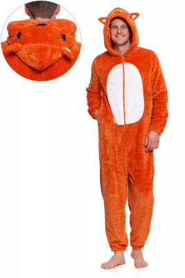 Piżama onesie lisek