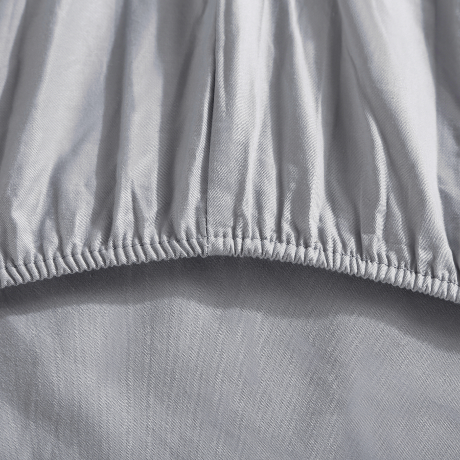 PRZEŚCIERADŁO SATYNA SZARY