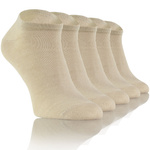5x Skarpety stopki z włókna bambusowego Sesto Senso