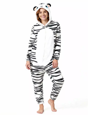 Piżama onesie zebra