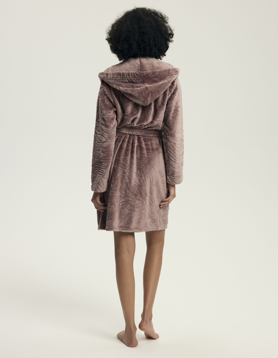 Damski szlafrok Daryl 43612 dark red