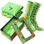 Skarpety Męskie Piłka Nożna zestaw prezentowy – idealne na prezent