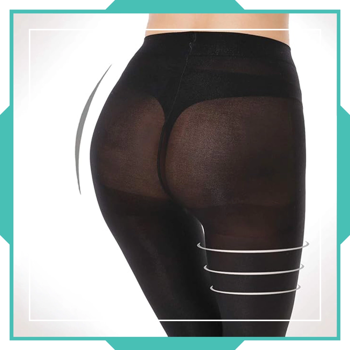 Rajstopy Damskie Z Mikrofibry 40DEN Maya Czarne pol_pl_Rajstopy-Damskie-Z-Mikrofibry-40DEN-Maya-Czarne-76345_6_2